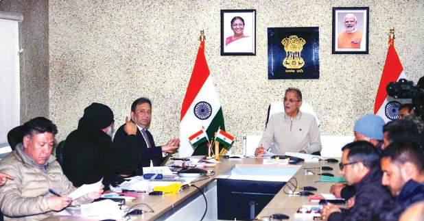 LG Kavinder reviews progress of major infrastructure projects