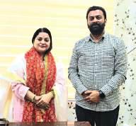 Social Activist Keshav Chopra calls on Regional Dir S&LR