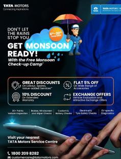 Tata Motors Organizes Nationwide Monsoon Check-Up Camp