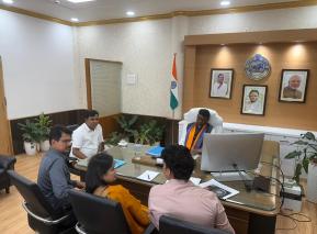 Min Khuntia Reviews Progress of Proposed 100-Bedded ESIC Hospital in Jharsuguda