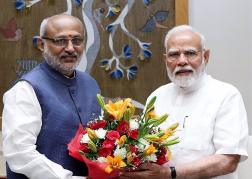 PM Modi congratulates VP-elect CP Radhakrishnan, hails his commitment to public service