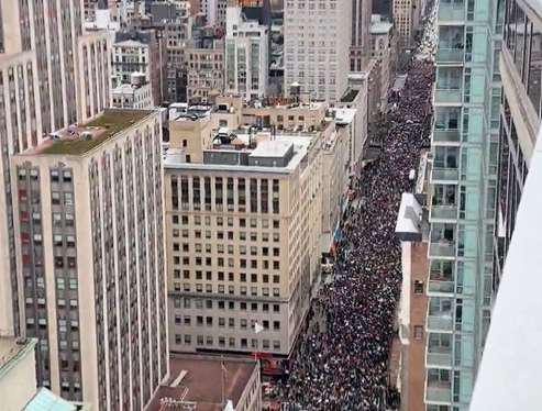 Protests against Trump, Musk rock the US