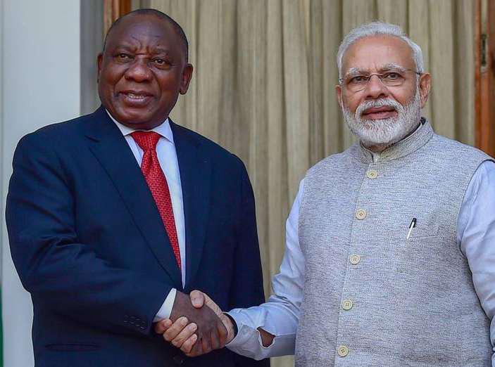 Faced with huge tariffs, South Africa plans to increase trade with India