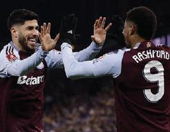 Aston Villa's Marcus targets PSG hat-trick