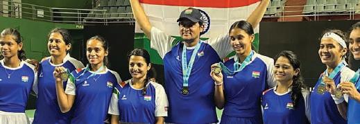 India secures playoff spot in style