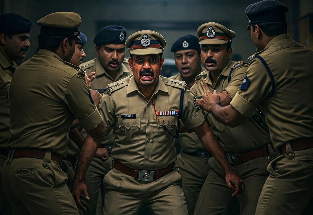 Cop alleges assault by fellow policemen