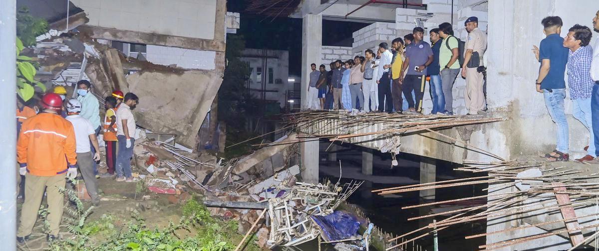 Three killed as state hospital roof collapses in Jharkhand