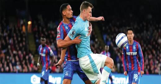 Nottingham draws with Crystal Palace