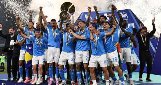 Lukaku's goal led Napoli to Serie A title win