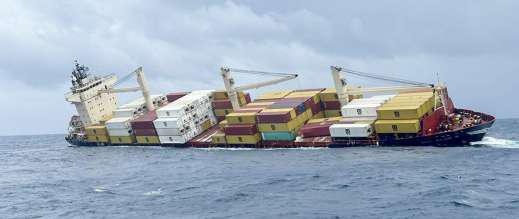 Kerala declares shipwreck off state coast a disaster