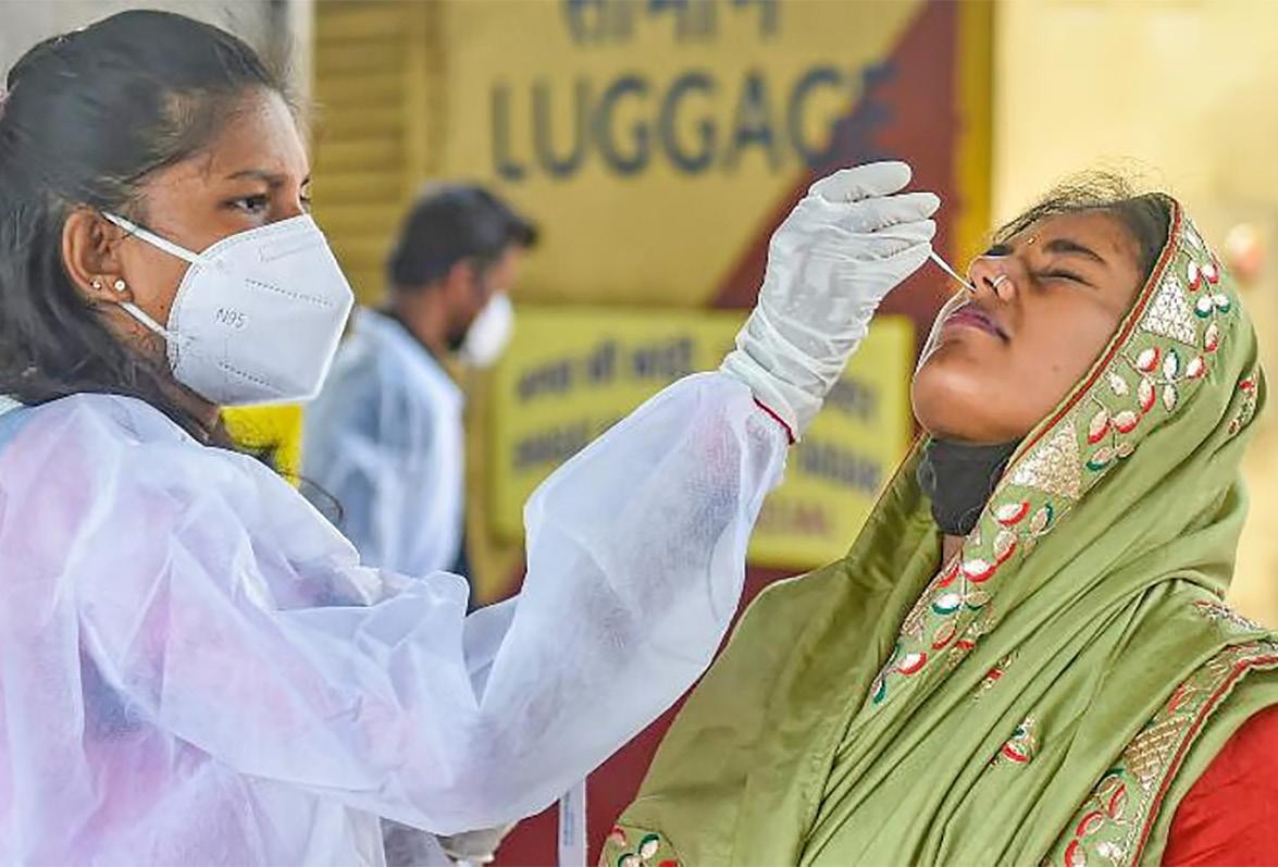 With 4 Covid deaths, active cases near 4,000 in India