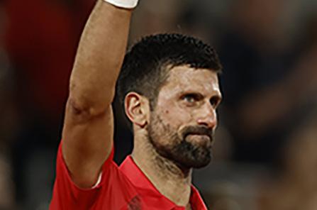 Novak Djokovic clocks his 100th win