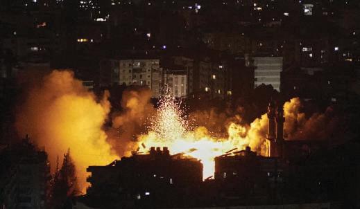 Israel targets ‘Hezbollah drone production’