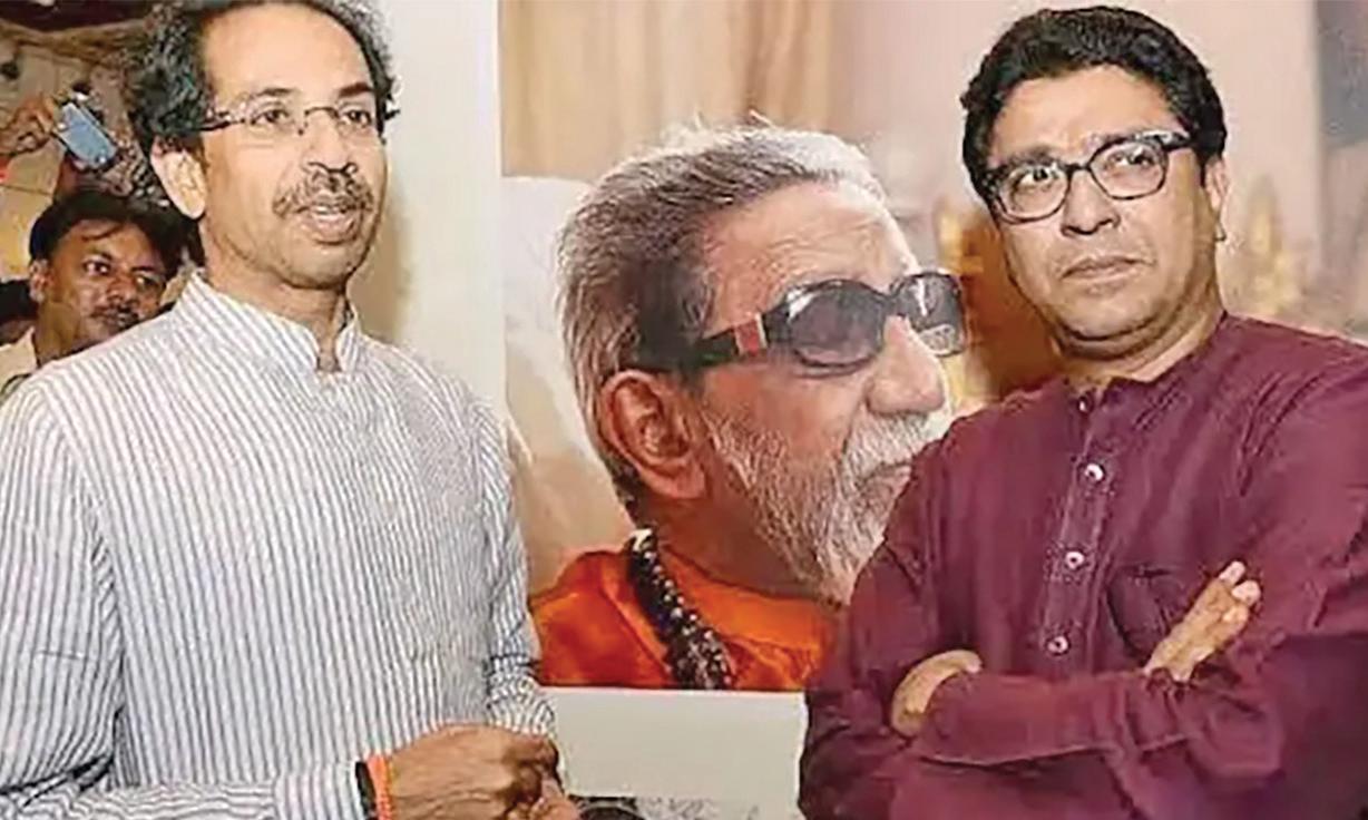 No party symbol or flag in Marathi rally