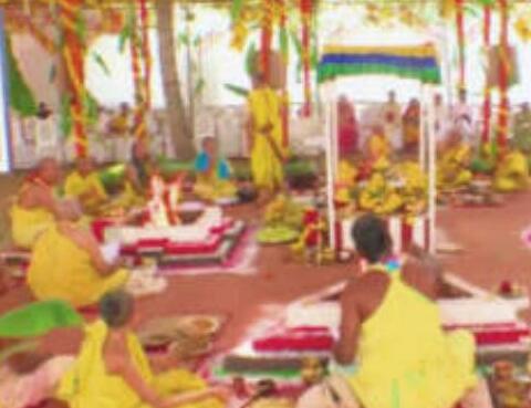 श्री श्री राधा मदन मोहन मंदिर प्राण प्रतिष्ठा समारोह