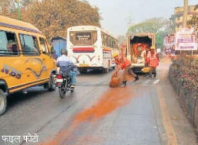 हर चौराहे पर दुर्घटना के हॉटस्पॉट