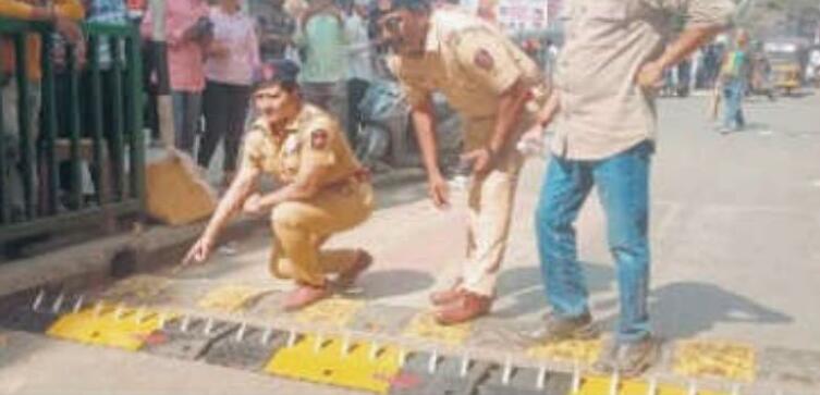 शुरू हुआ 'टायर किलर' का काम ठाणे में नहीं लगेगा ट्रैफिक जाम