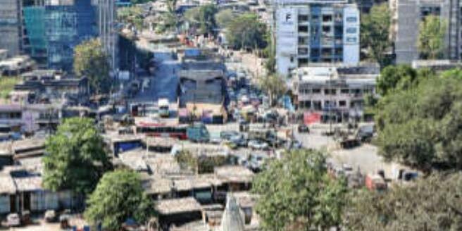 धीमी गति से हो रहा घाटकोपर केबल स्टेड ब्रिज का काम, झोपड़े बने बाधा