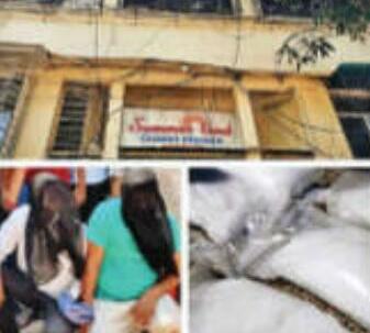मुंबई क्राइम ब्रांच ने दादर के होटल में की छापेमारी