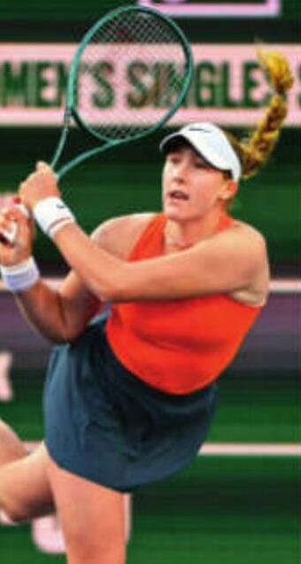 टेनिस : 17 साल की आंद्रीवा ने डिफेंडिंग चैम्पियन स्वातेक को हराकर किया बाहर