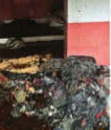 कलवःपानी पुरी बनाने वाले कारखाने में लगी भीषण आग