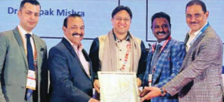 प्रो. दीपक मिश्रा को एआईओएस अंतरराष्ट्रीय हीरो पुरस्कार