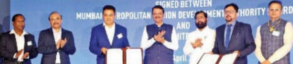 मुंबई एमएमआर और पुणे के विकास के लिए 4 लाख 7 हजार करोड़ रुपए के हुए करार