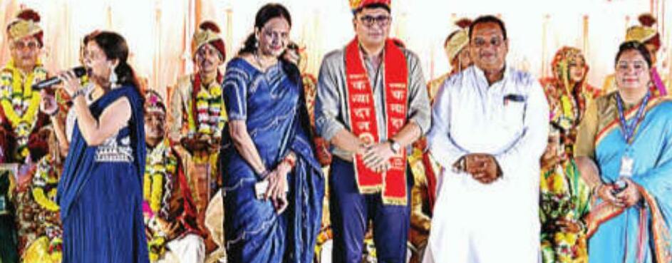 सामूहिक विवाह में 21 जोड़े परिणय सूत्र में बंधे