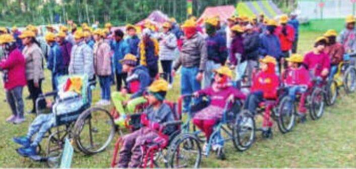 जंगल में 6 दिन कैंपिंग से दिव्यांग बच्चों की सीखने की गति बढ़ गई