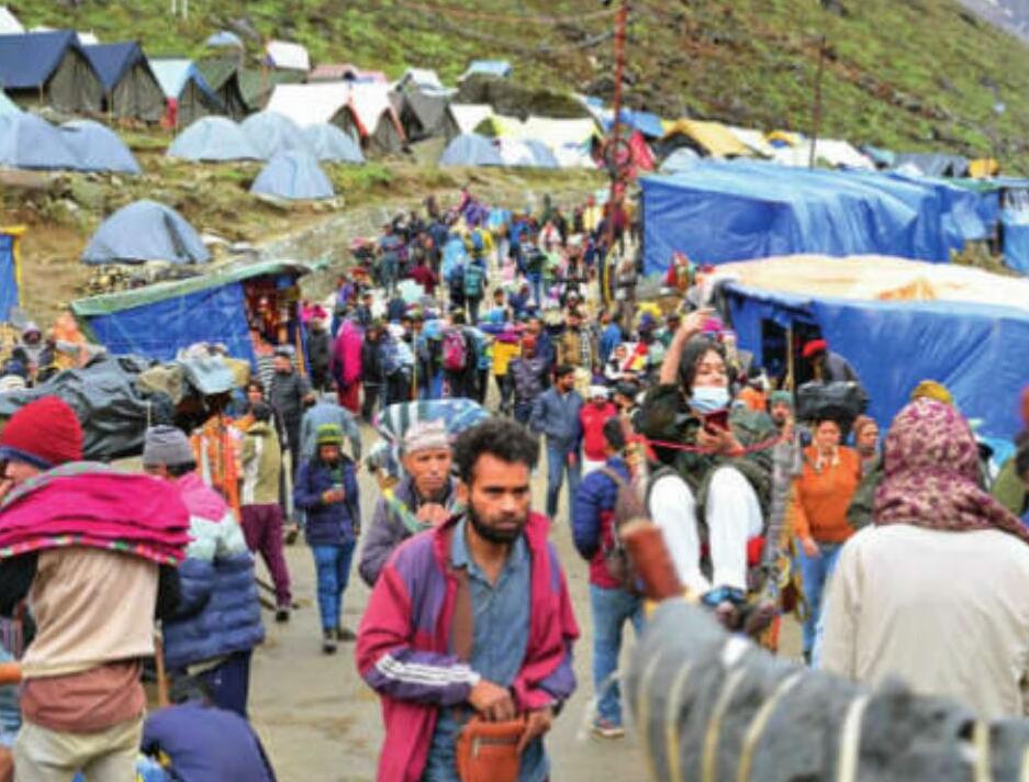 केदारनाथ हाउसफुल, दर्शन भी देरी से