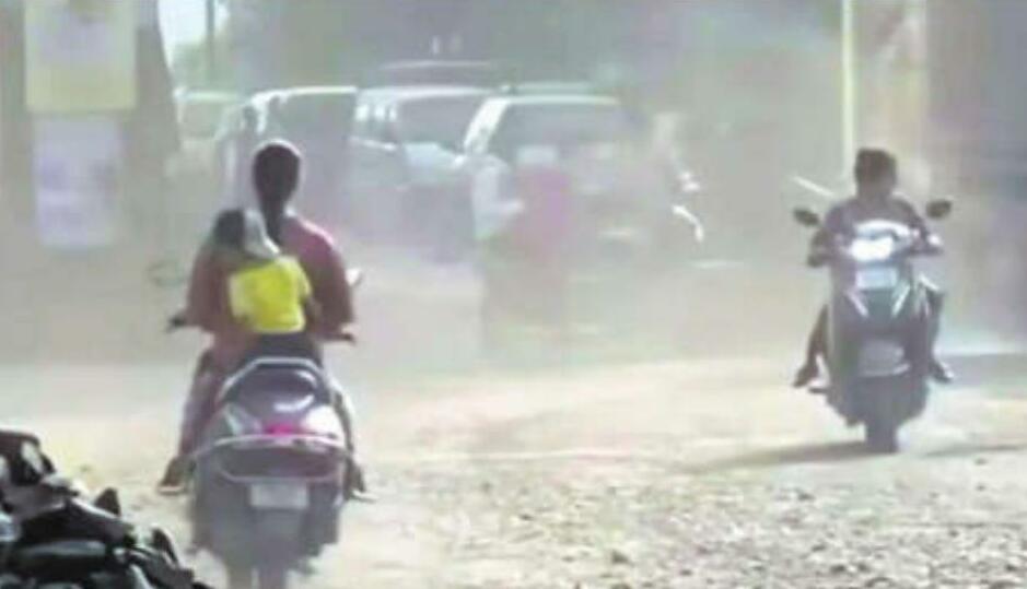 वसई-विरार में प्रदूषण बेलगाम फॉग कैनन-सफाई वाहन गायब