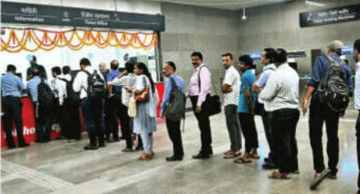 मेट्रो-3 में रियायती दर पर मासिक पास की सुविधा शुरू