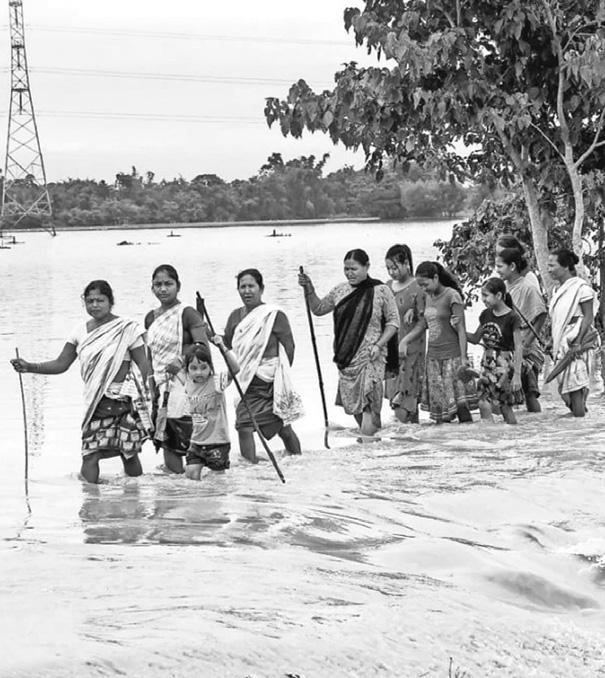 அசாமில் வெள்ள நிலைமை மோசமடைகிறது: 7 லட்சம் பேர் பாதிப்பு ; 19 பேர் பலி