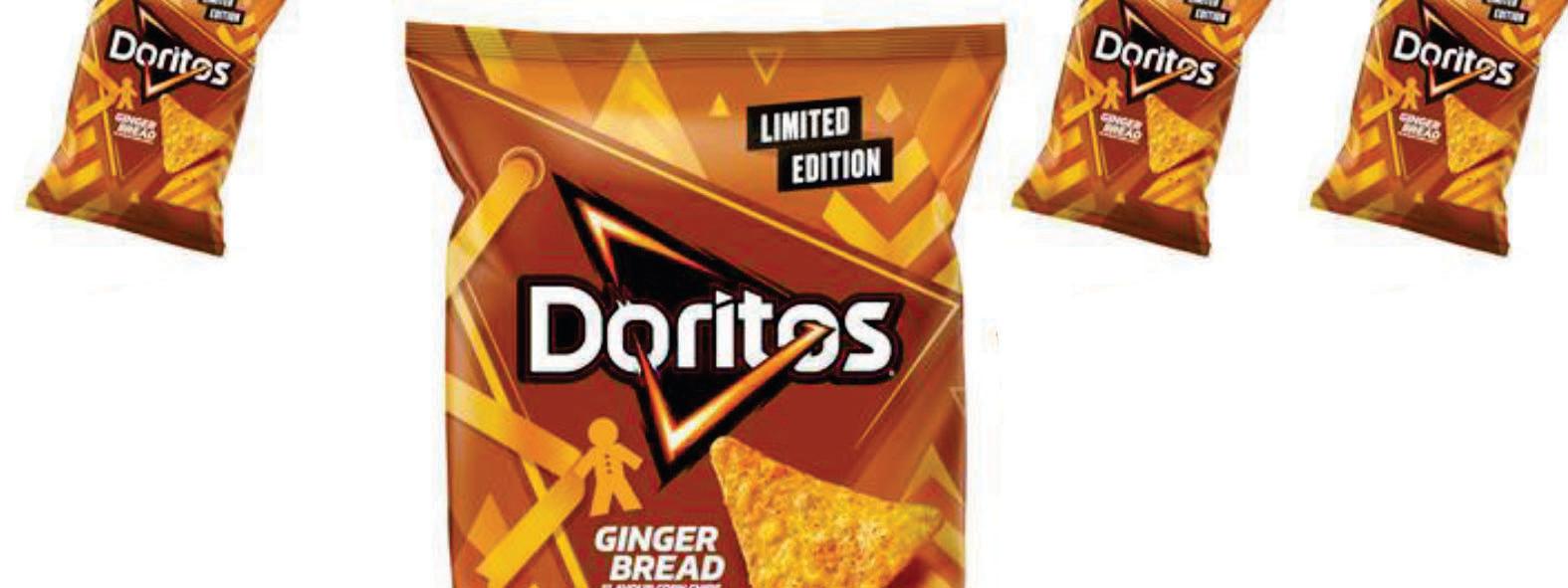 PepsiCo Launches First-Ever Doritos Gingerbread Flavour