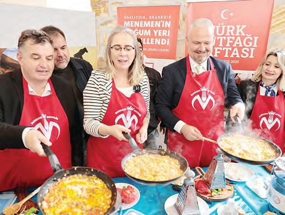 Türk Mutfağı Haftası'na MENEMEN DAMGASI!