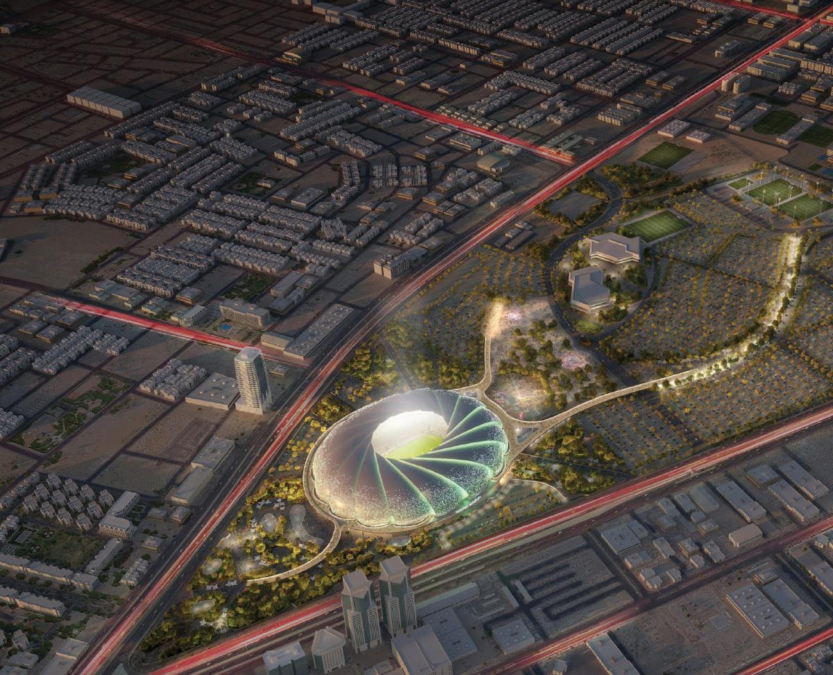 World-class stadium taking shape