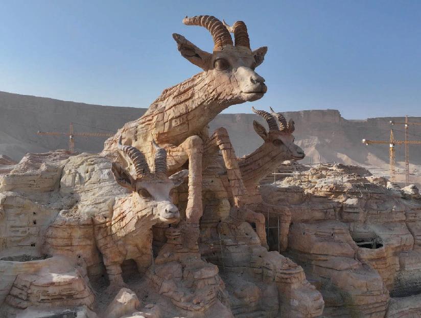 Qiddiya attractions near completion