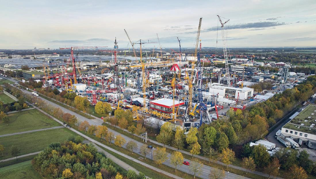 3,500 exhibitors to present their latest at bauma