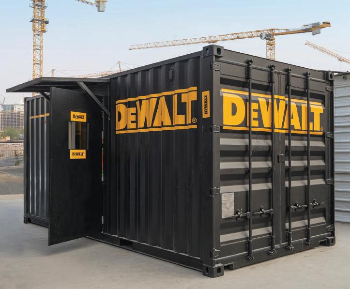 DeWalt launches portable jobsite containers in KSA