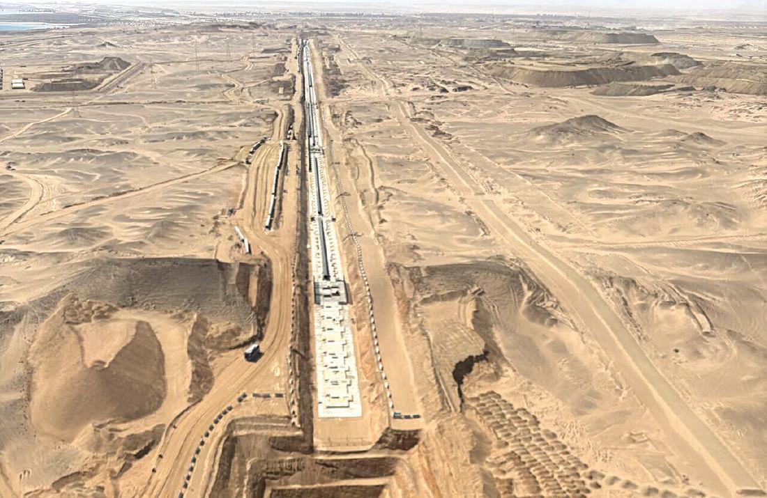NEOM showcases work on site