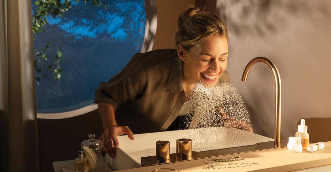 Hansgrohe marks double triumph with Gold awards