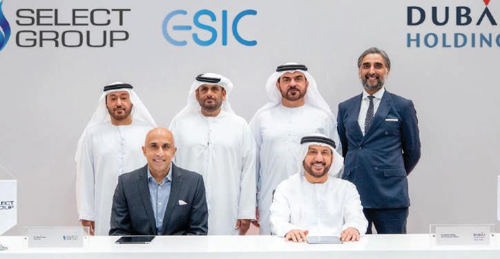 Dubai Holding, Select join hands for landmark projects