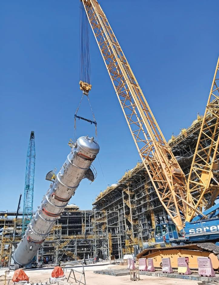 Sarens lifts Saudi gas ambitions at Jafurah field