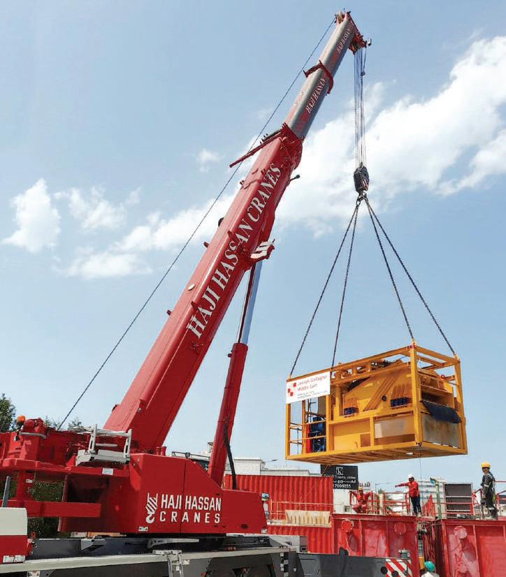 New Liebherr cranes give Haji Hassan boost in market