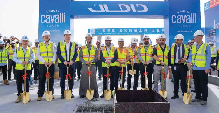 Damac tops out world's first Cavalli-branded tower