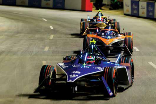 SABIC's eco-materials shift Formula E into full throttle