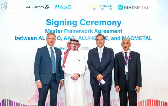 ALUPCO, AAG to build Kingdom's largest downstream aluminium industrial base