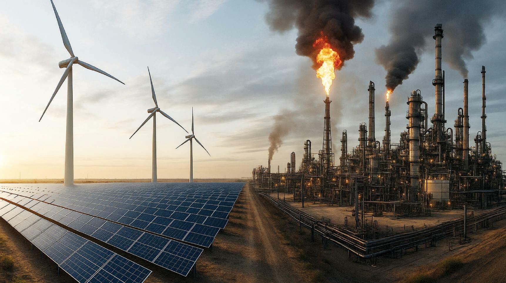 RENEWABLES SURGE TO RECORD HIGHS AS FOSSIL FUELS MOUNT FIERCE FIGHTBACK