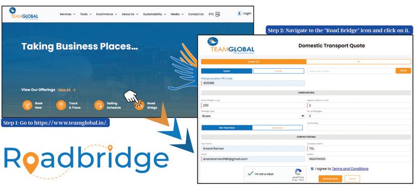 Teamglobal Logistics launches transport rating tool for EXIM trade