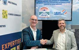 Liege Airport, Chicago Rockford sign pact to boost air freight